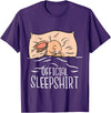 Funny Bunny Official Sleepshirt for Bunny Girl & Boy T-Shirt in Purple