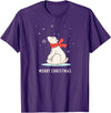 Sassy Southern Charm & Grace Cute Funny & Unique Christmas Polar Bear & Snow T-Shirt Gift T-Shirt - Purple