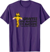 Giraffe Lover Gifts And Tees Giraffes Are Awesome. I'm Awesome Therefore I'm a Giraffe T-Shirt - Purple