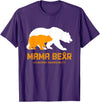 LEUKEMIA Awareness T-Shirt Mama Bear LEUKEMIA Awareness Shirt For Women Men T-Shirt - Purple