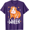Sweet Baby Guinea Pig Gift For Girls And Women Guinea Pig Wheek Guinea Pig Women Girls T-Shirt - Purple