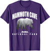 Mammoth Cave National Park USA Parks Mammoth Cave National Park Bear Souvenir US Parks T-Shirt - Purple
