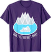 Arctic Explorers T-shirts and Gifts Polar Bear TShirt Ice Caps Melting glaciers cute Arctic Tee T-Shirt - Purple