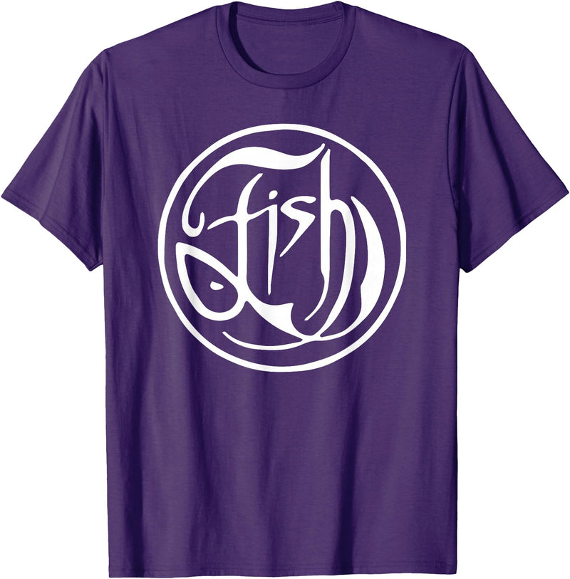 ceroveinticuatro Fish T-Shirt - Purple