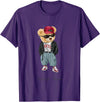 Funny Teddy Bear T-Shirt - Purple
