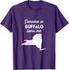 Buffalo T-Shirts Someone In Buffalo New York Someone In Buffalo Loves Me - Buffalo New York T-Shirt T-Shirt - Purple