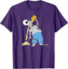 The Simpsons Homer Skeleton Beer Treehouse of Horror T-Shirt - Purple