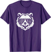 grandpa Bear Family Apparel Grandpa Bear Face with Sunglasses T-Shirt - Purple