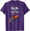 Strange Planet Apparel Bubby Bear and the Magic Tractor T-Shirt - Purple