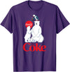 Coca-Cola Company Coca-Cola - Polar Bears and Coca-Cola T-Shirt - Purple