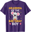Favorite Grandma Designs For Women Grandma Of The Birthday Boy Koala Bear For Girls T-Shirt - Purple