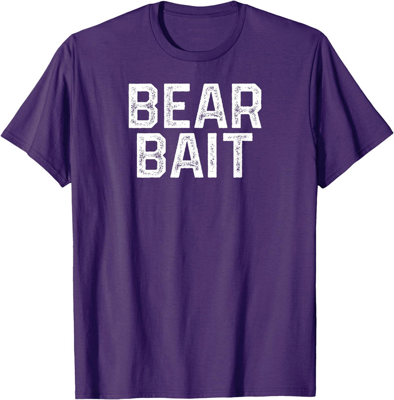 Gay BEAR BAIT Gay Merch LGBTQ Pride Gay Club BEAR BAIT Gay Merch LGBTQ Pride T-Shirt - Purple