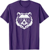 poppy Bear Family Apparel Poppy Bear Face with Sunglasses T-Shirt - Purple