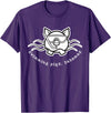 Bahamas Swimming Pigs Bahamas Swimming Pig with Mask and Snorkel T-Shirt - Purple