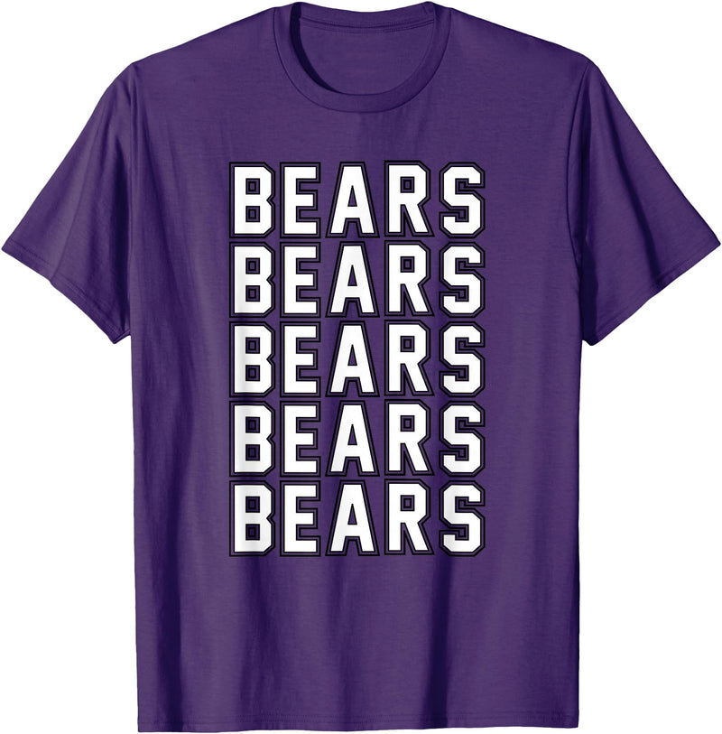Bears T-Shirt - Purple