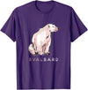 Camelot71 Svalbard The Polar Bear Arctic Circle Norway T-Shirt - Purple
