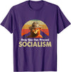Camping Bear - Vote 2020 Gift - DressedForDuty Only You Can Prevent Socialism - Camping Bear - Vote 2020 T-Shirt - Purple
