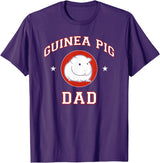 Miller Sye Guinea Pig Dad T-Shirt - Purple