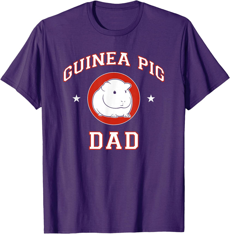 Miller Sye Guinea Pig Dad T-Shirt - Purple