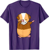 Dabbing Guinea Pig Shirt Dabbing Guinea Pig T-Shirt Funny Dab Gift T-Shirt - Purple