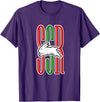 Cute Rabbits Lover Bunny Graphic T-Shirt in Purple