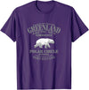 Port Stevens P.S.75 Design Greenland Polar Bear T-Shirt - Purple