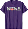 ETHRLO cow im one birthday decorations Shirts Nana Cow Print Cowboy Animal Pattern Farmer Cow Nana T-Shirt - Purple