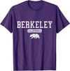 Berkeley California - Apparel & Gifts Berkeley California Bear Pride Vintage T-Shirt - Purple