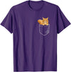 Cute Maine Coon Cat Mom Gifts T Shirts & Hoodies Funny Mens Womens Pocket Orange Maine Coon Cat Lover Owner T-Shirt - Purple