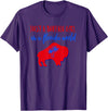 Buffalo Transplant Shirts For All Just A Buffalo Girl in A Florida World T-Shirt - Purple