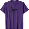 Birding Ornithologist Birds Wren Bird T-Shirt - Purple