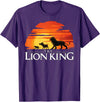 Disney Lion King Sunset T-Shirt - Purple