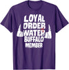 The Flintstones Loyal Order Of Water Buffalo Member T-Shirt - Purple