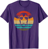Cow Accessories & Clothing Gifts Women Men Kids Cow Retro Style Vintage T-Shirt - Purple