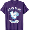 Stay Cool Polar Bear Arctic North Pole Gift Stay Cool | Polar Bear | Arctic North Pole T-Shirt - Purple