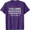 California Shirts Tuolumne Meadows, Yosemite Outdoor T-shirt T-Shirt - Purple
