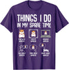 Hamster Women Kids Girls T-Shirt - Purple