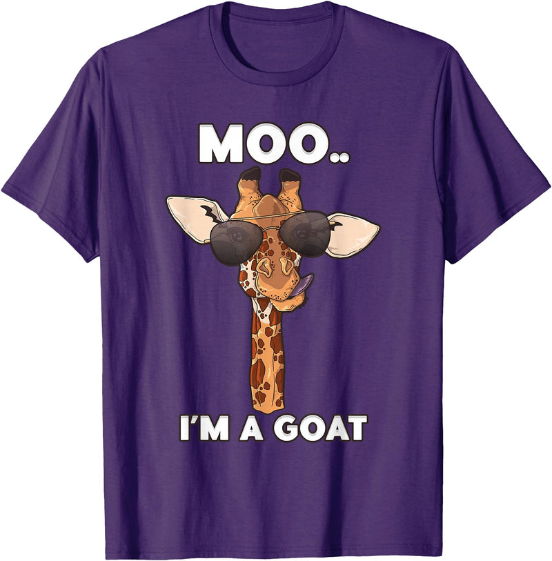themed giraffe gifts Funny Giraffe Lover Quote Animals I Love Giraffes Gifts T-Shirt - Purple