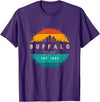 BASBO City of Buffalo New York T-Shirt - Purple
