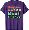 Llama Llama Netflix Best Friends Tee Shirt T-Shirt - Purple