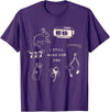 I Still Wish for You Lucky Rabbit 1111 Stars Clover Signs T-Shirt in Purple