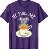 My Puns Are Koala Tea Koala Lover Gift T-Shirt - Purple