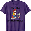 Mom Shirts Mother of Nightmares Graphic T-Shirt - Purple