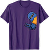 Thabluebirdluveve Bluebird Bird T-Shirt - Purple