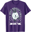 Rabbit Motif - California Rabbit T-Shirt in Purple