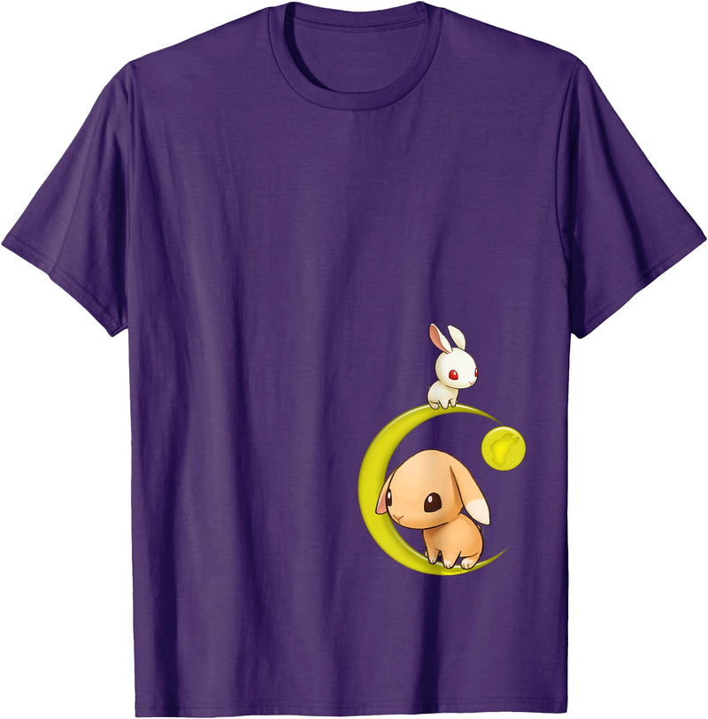 Official Harvest Moon Rabbit T-Shirt in Purple