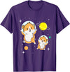 Hamster In Space Hamster Lover Gift T-Shirt - Purple