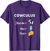 Math Geek Collection Funny Maths Cowculus Math Cows Product T-Shirt - Purple