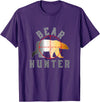 Gay Pride Gear Bear Hunter Gay Bear T-shirt For Men T-Shirt - Purple