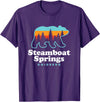 Steamboat Springs Colorado Bear T-Shirt - Purple